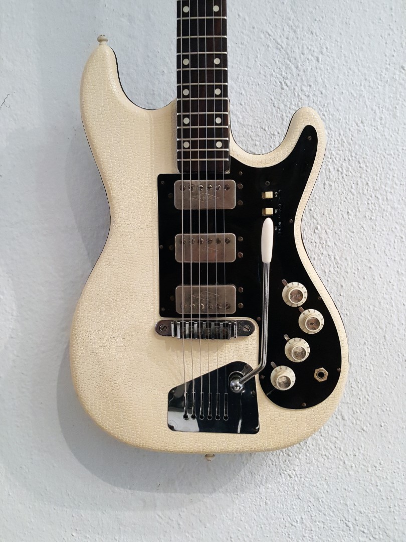 1964 Höfner 173 White Vinyl - PhilThy Guitars