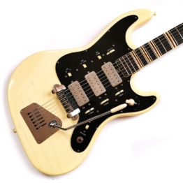 1965 Höfner 176 White electric guitar