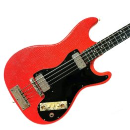 1963 Hofner 182 Shortscale Bass Rot Vinyl