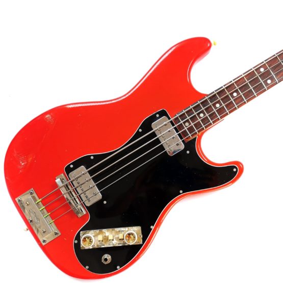 Hofner 182 solid red 1962 shortscale bass